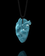 Abyssal Pulse Pendant In Mayan Blue Jade