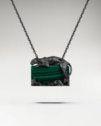 Wild Serenity Pendant Necklace With Mayan Jade