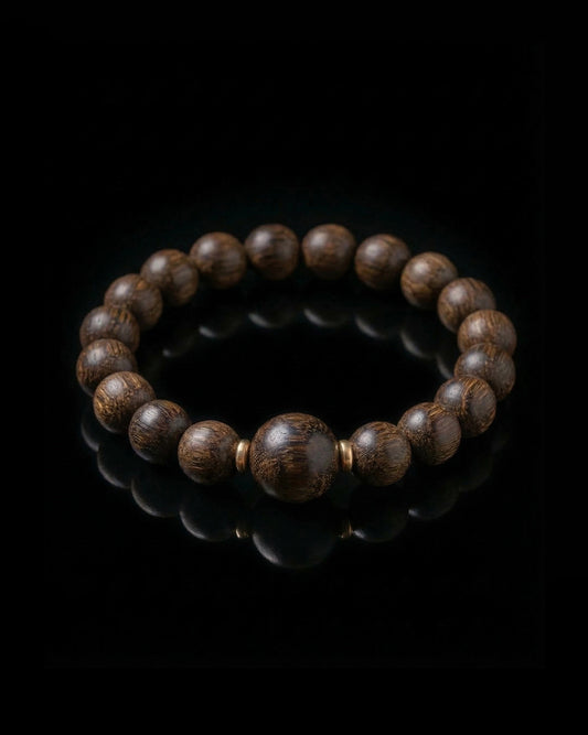 Calm Anchor Bracelet In Agarwood - JadeChains