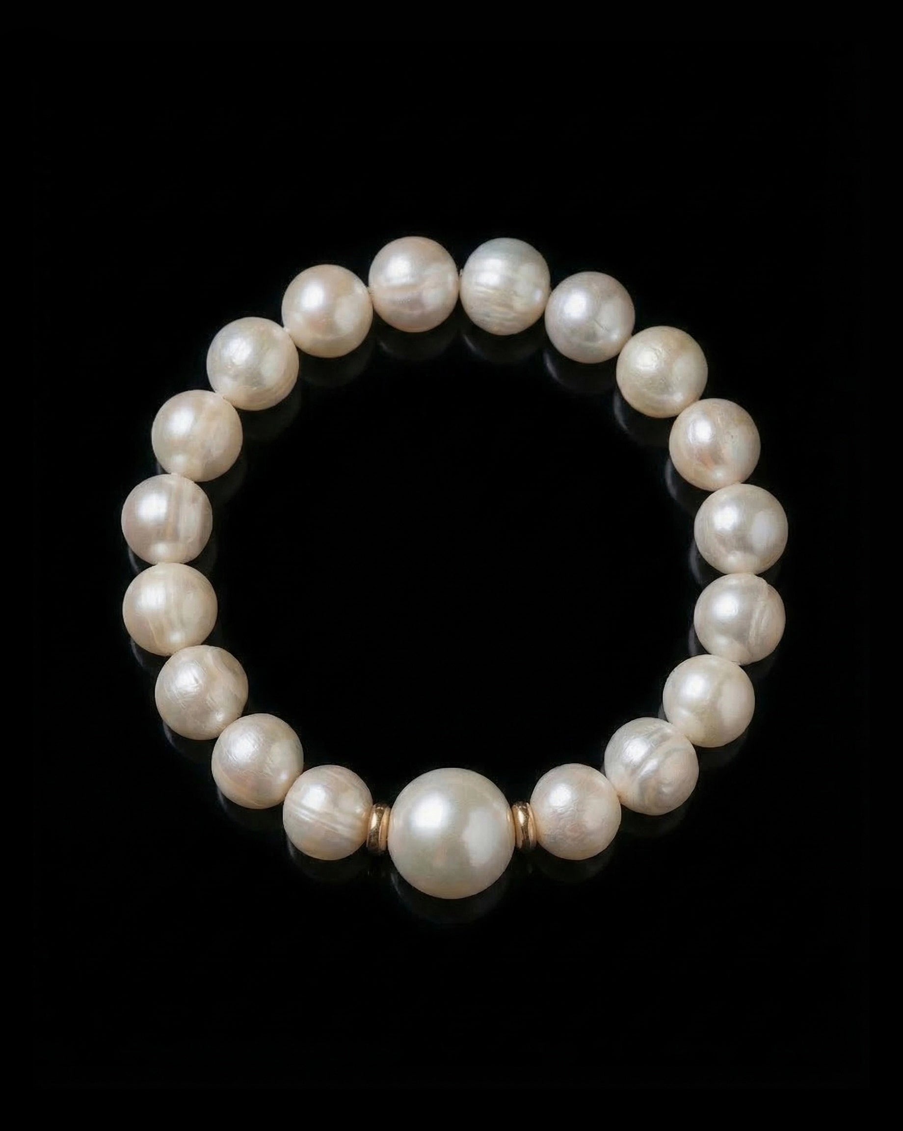 Calm Anchor Bracelet In Pearl