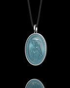 Eldritch Reaper Pendant In Mayan Blue Jade