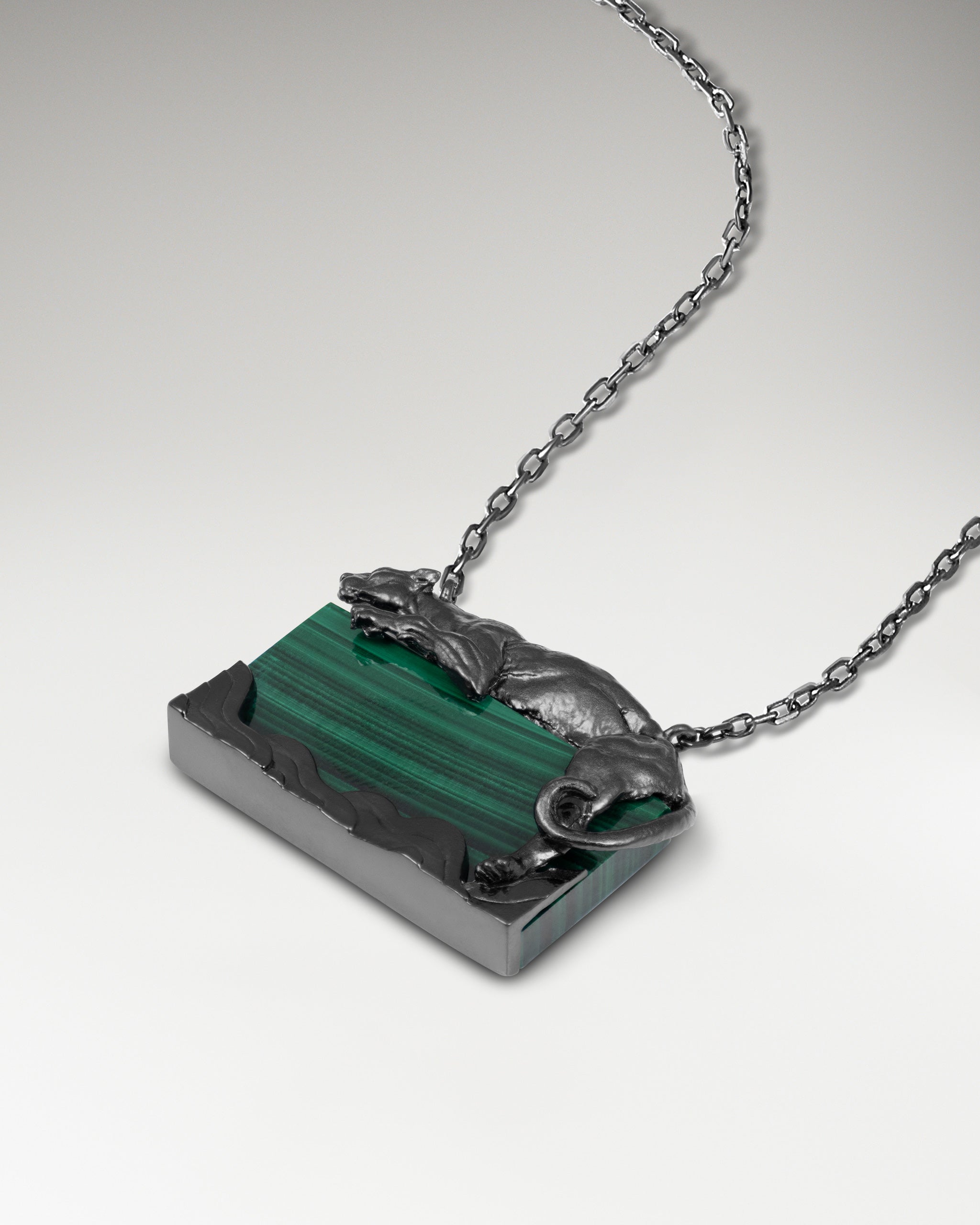 Wild Serenity Pendant Necklace With Mayan Jade