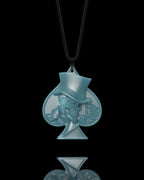 Fatal Gamble Pendant In Mayan Blue Jade