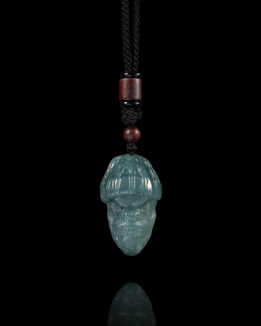 Feral Grind Pendant In Mayan Blue Jade