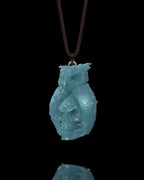 Forbidden Vigil Pendant In Mayan Blue Jade