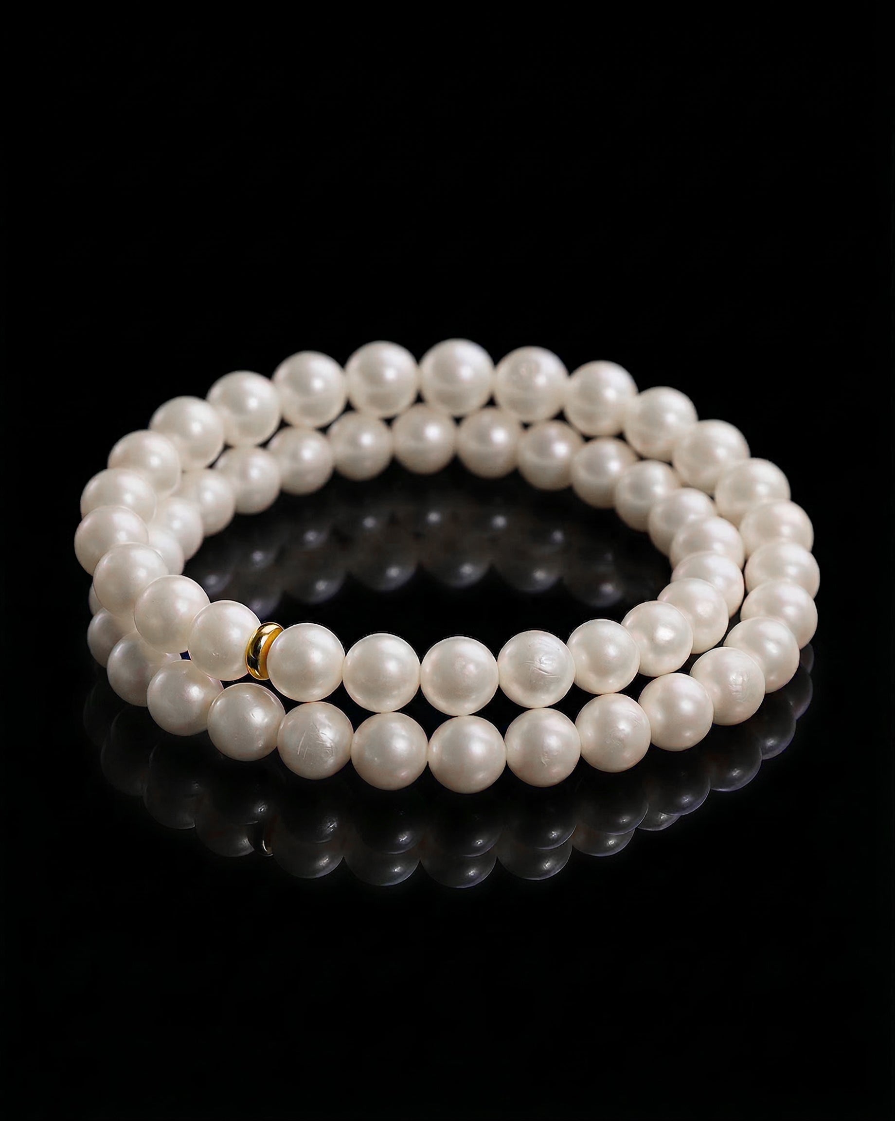 Unrushed Glow Bracelet In Pearl